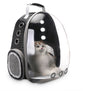 Black diamond space capsule pet bubble backpack – premium bold styling