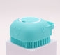 Ergonomic LED pet nail clipper being used on dog paw