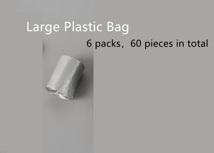 Grey PawClean Pro dog poop dispenser small size folded closed – portable pet waste bag holder for small dog breeds
