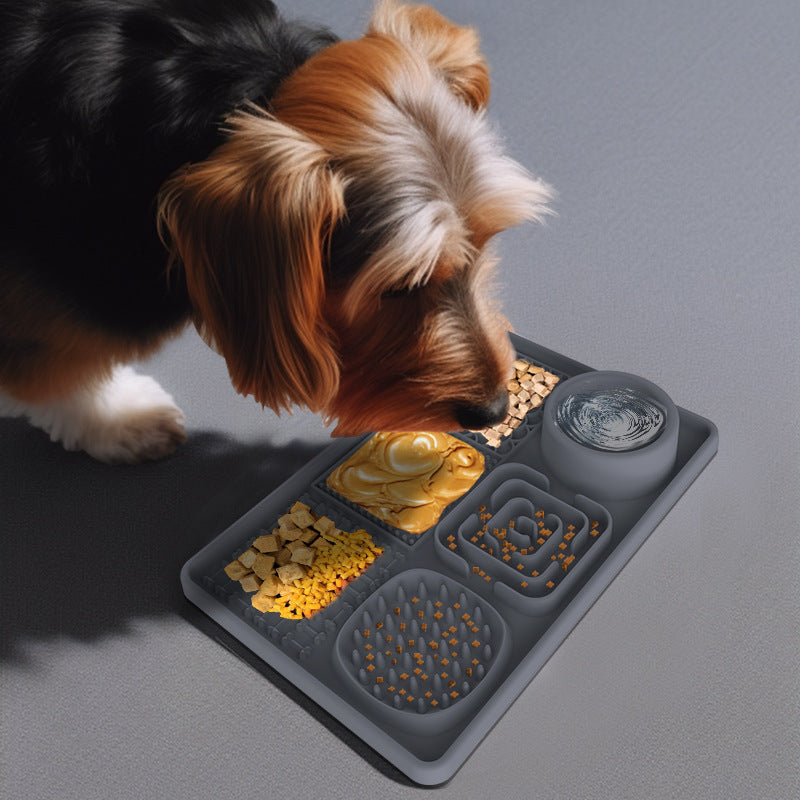 PawPace slow feeder mat for dogs – food-grade silicone lick mat in multiple colours
