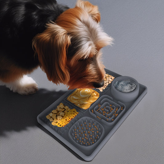 PawPace slow feeder mat for dogs – food-grade silicone lick mat in multiple colours