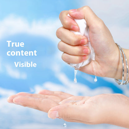 PawWipe disposable glove worn on hand showing full fit — one size fits most for easy pet cleaning

